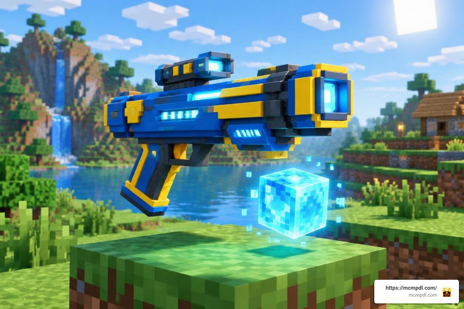 Sulfur Blaster Addon for Minecraft PE Bedrock Sulfur Blaster Addon for Minecraft PE Bedrock