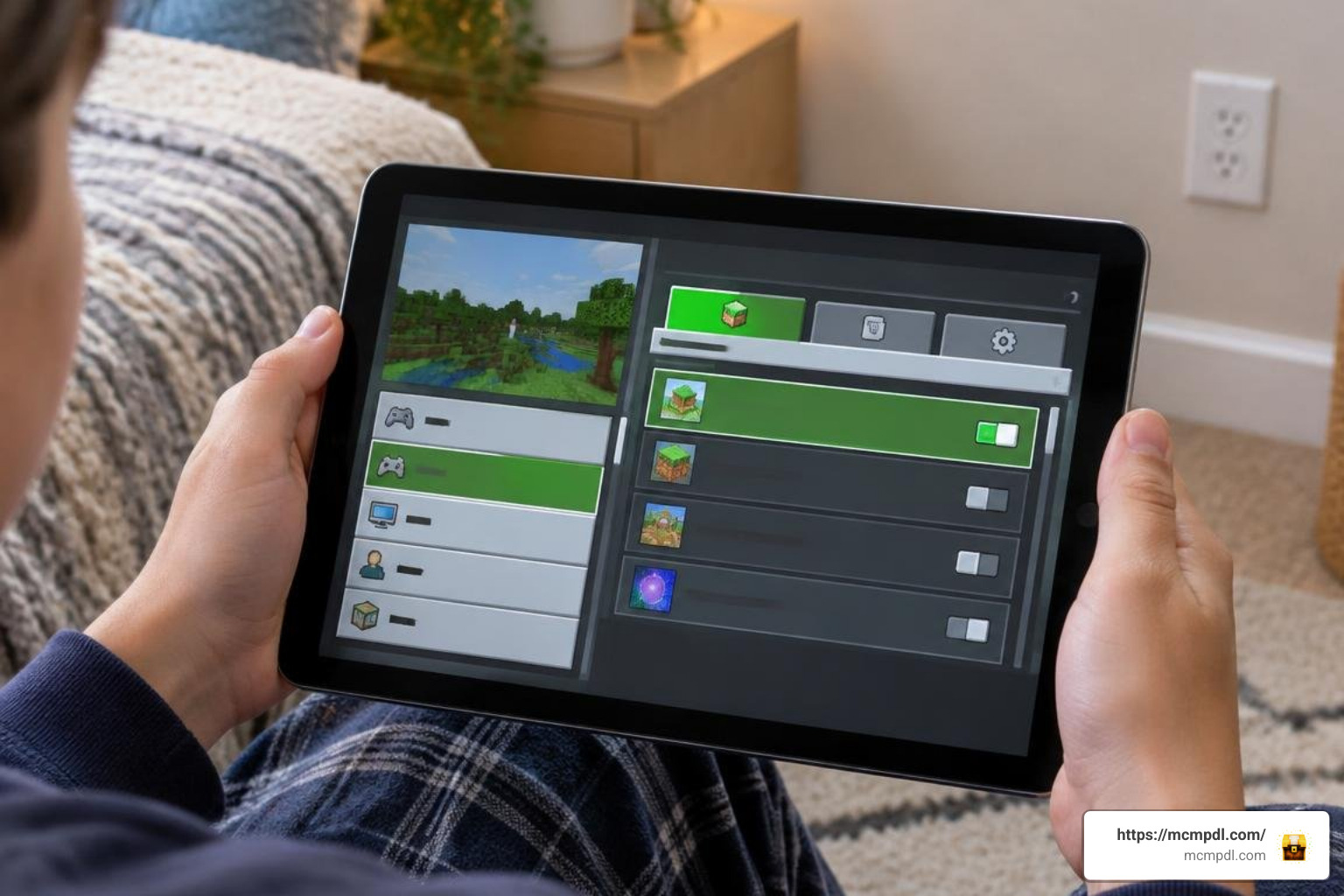 Activating behavior packs in Minecraft world settings