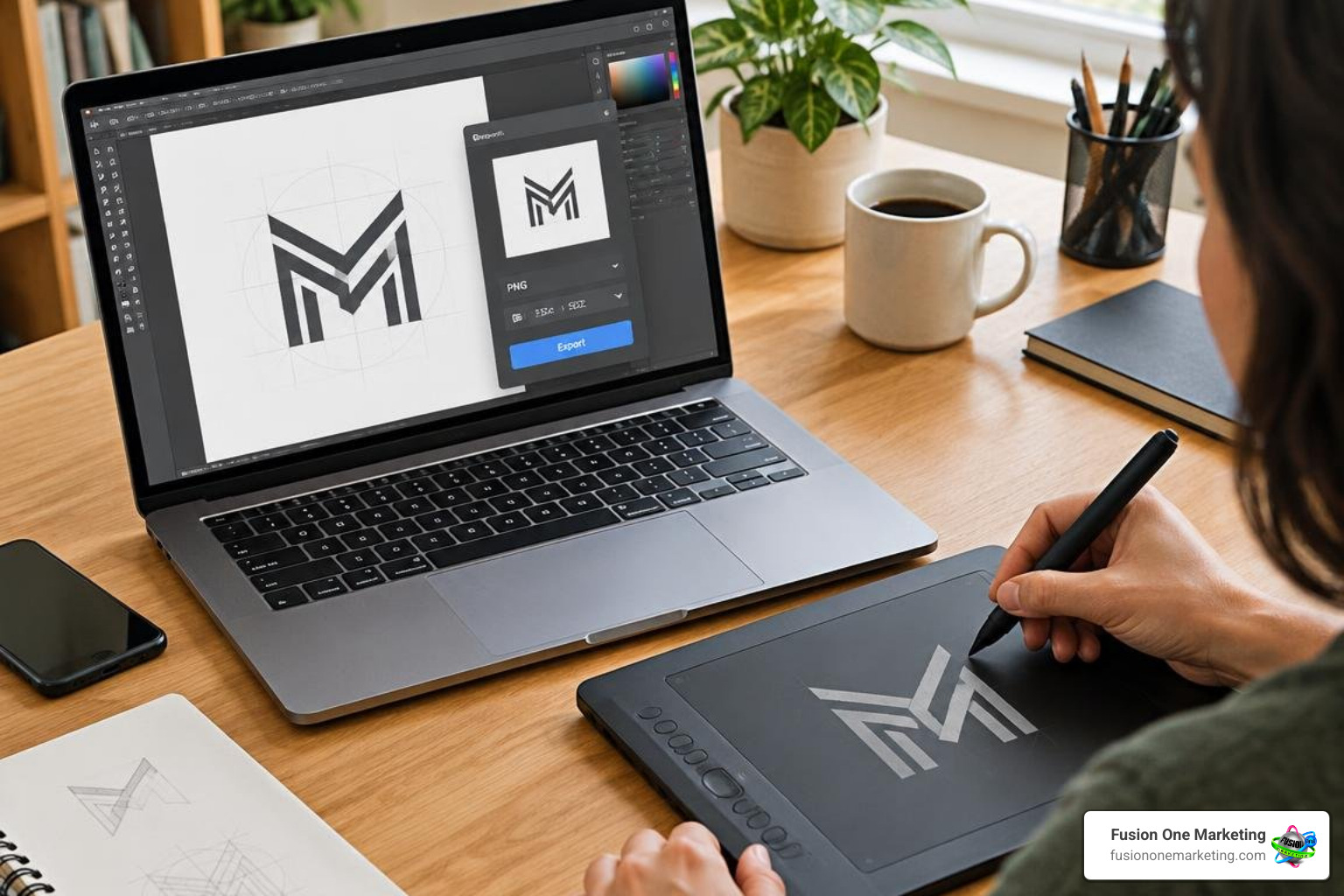 logo creation workflow from vector art to 512x512 export logo creation workflow from vector art to 512x512 export