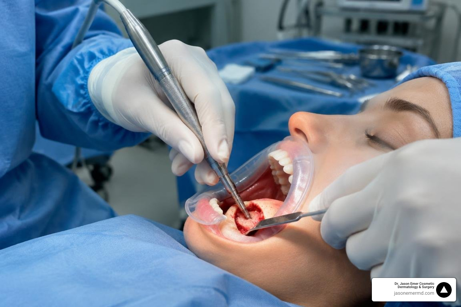 intraoral surgical contouring pathways