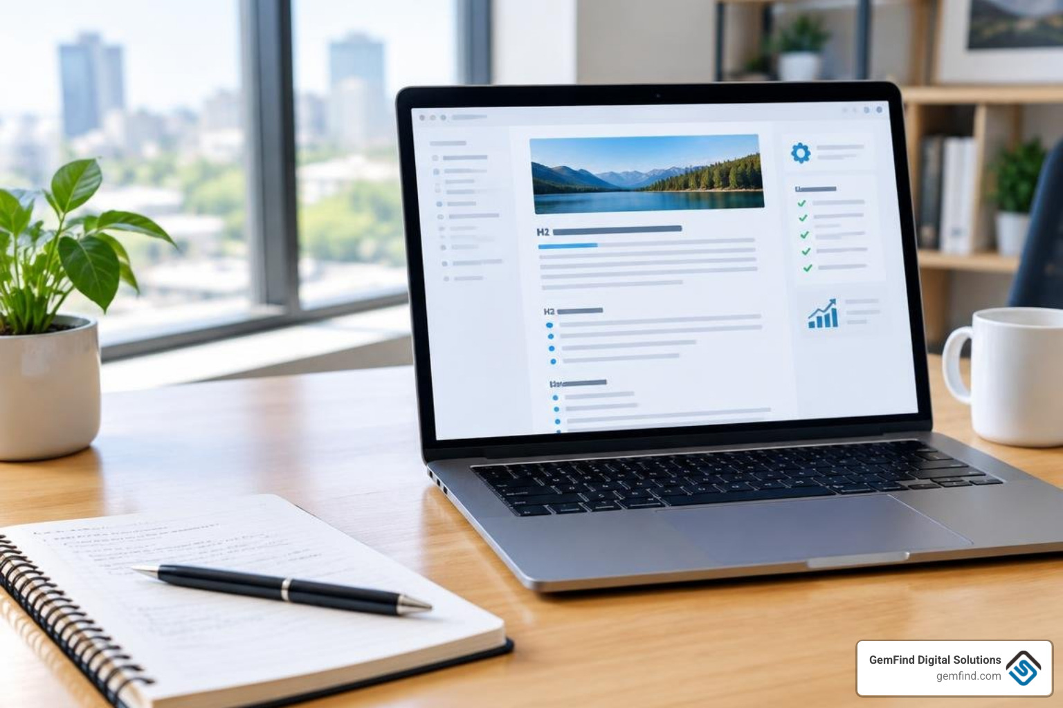On-page SEO content structure and technical optimization