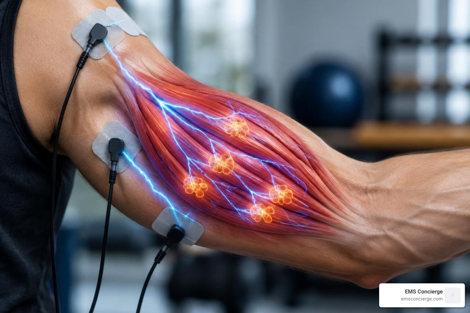Motor unit recruitment during EMS muscle activation