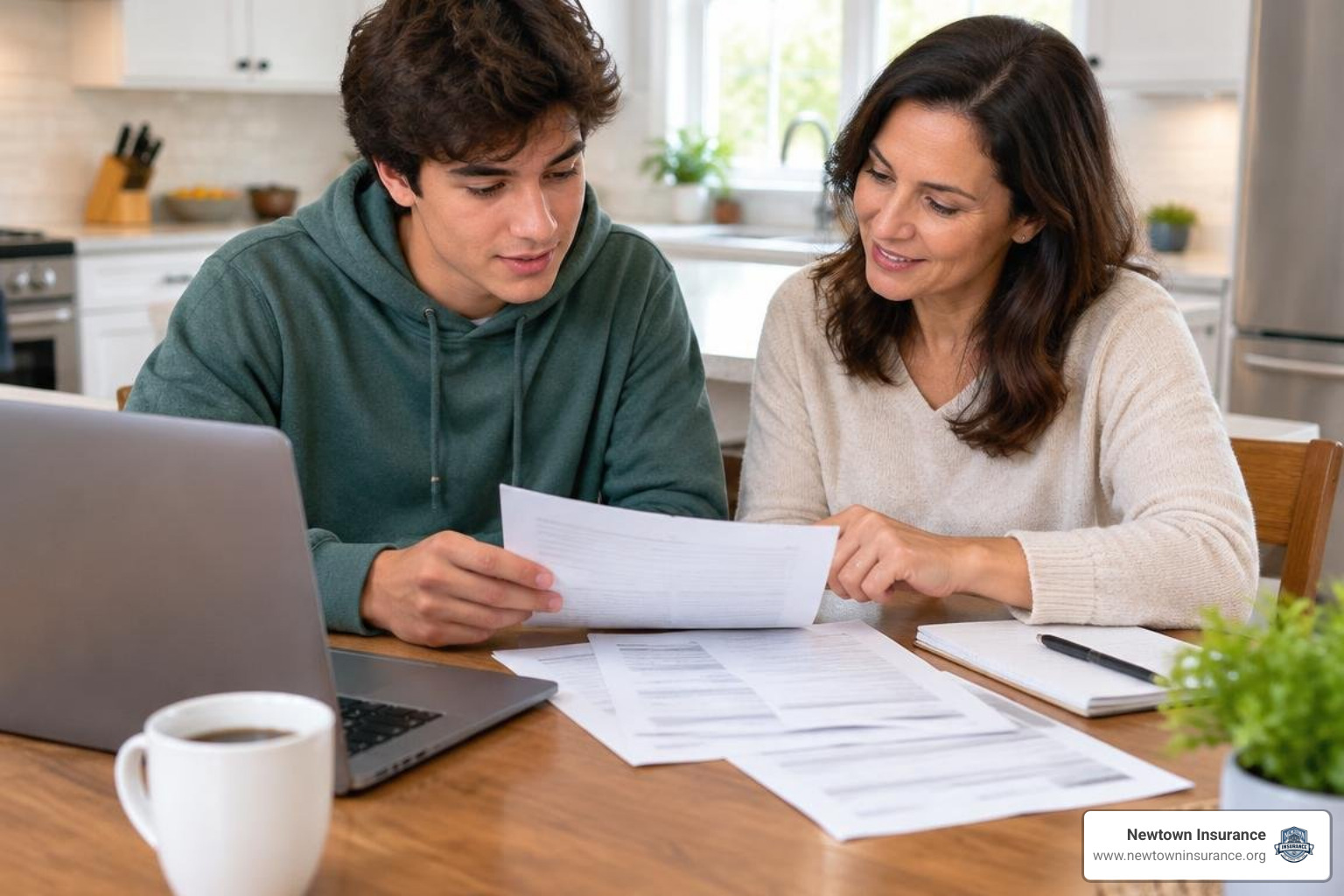 family auto insurance paperwork vs solo policy