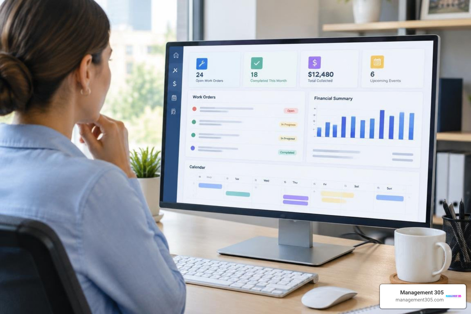 Digital management dashboard Digital management dashboard