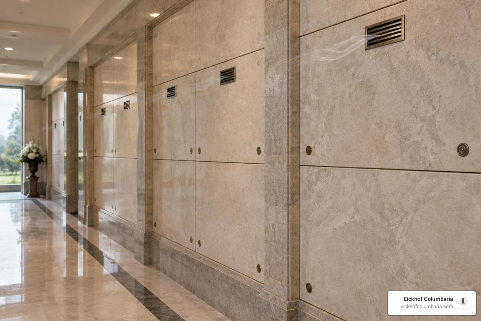 concealed ventilation channels and stone crypt architecture concealed ventilation channels and stone crypt architecture