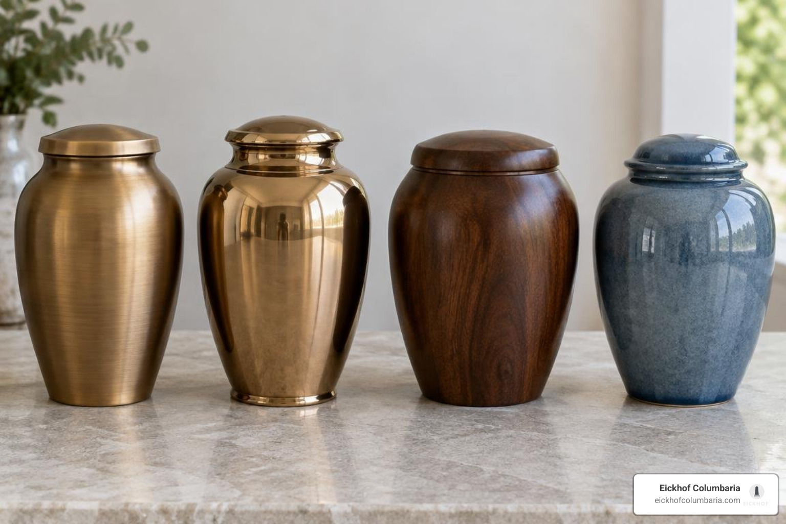 comparison of bronze, wood, ceramic, and stone cremation urns comparison of bronze, wood, ceramic, and stone cremation urns