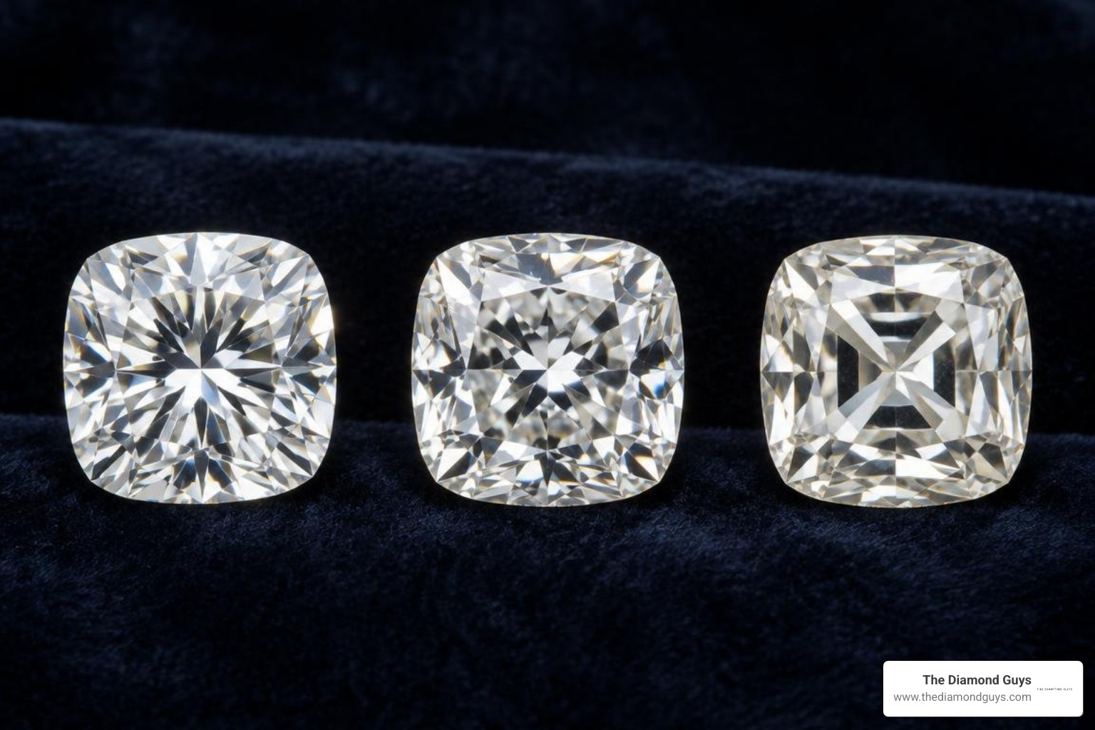 diamond grading comparison for cushion cuts