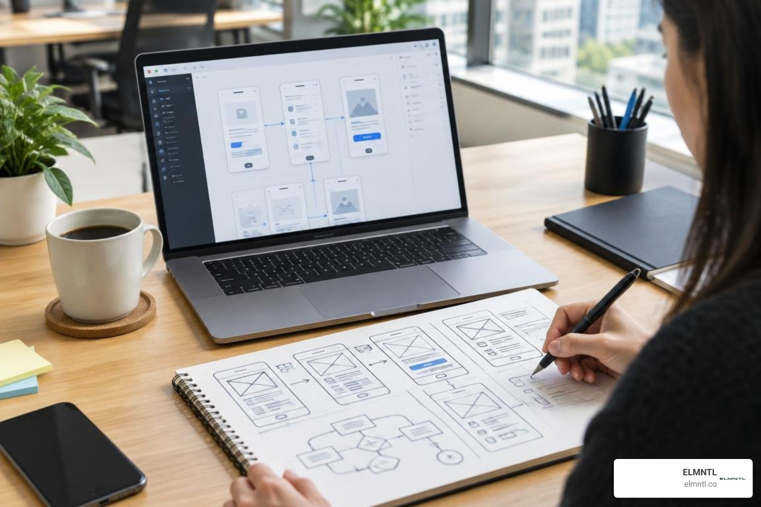 UI UX wireframing and prototyping workflow