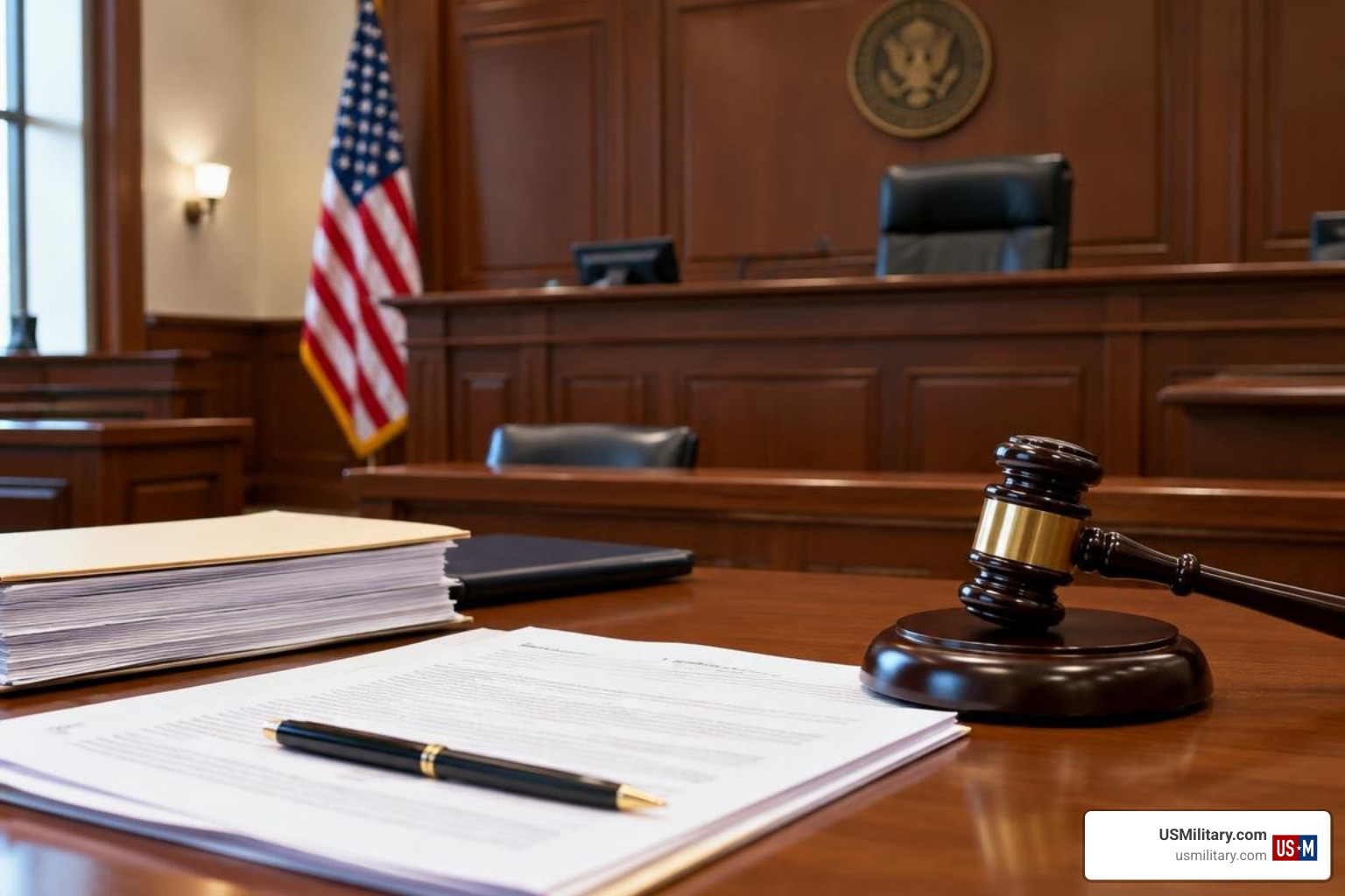 Federal courtroom legal documents and military penal statutes Federal courtroom legal documents and military penal statutes
