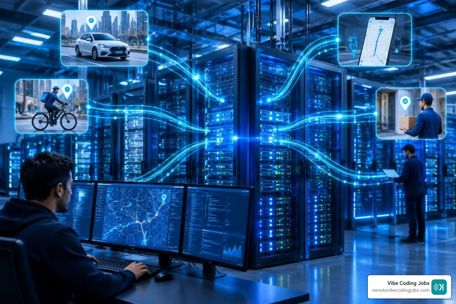 High throughput distributed system architecture for mobility platforms