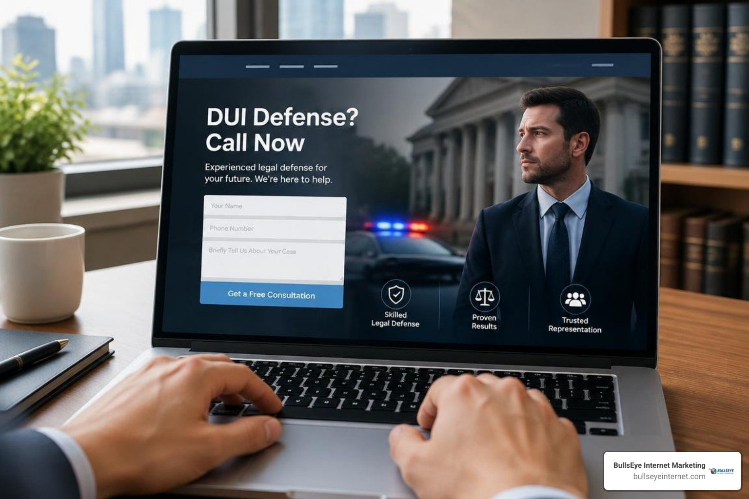conversion-optimized legal hero section conversion-optimized legal hero section