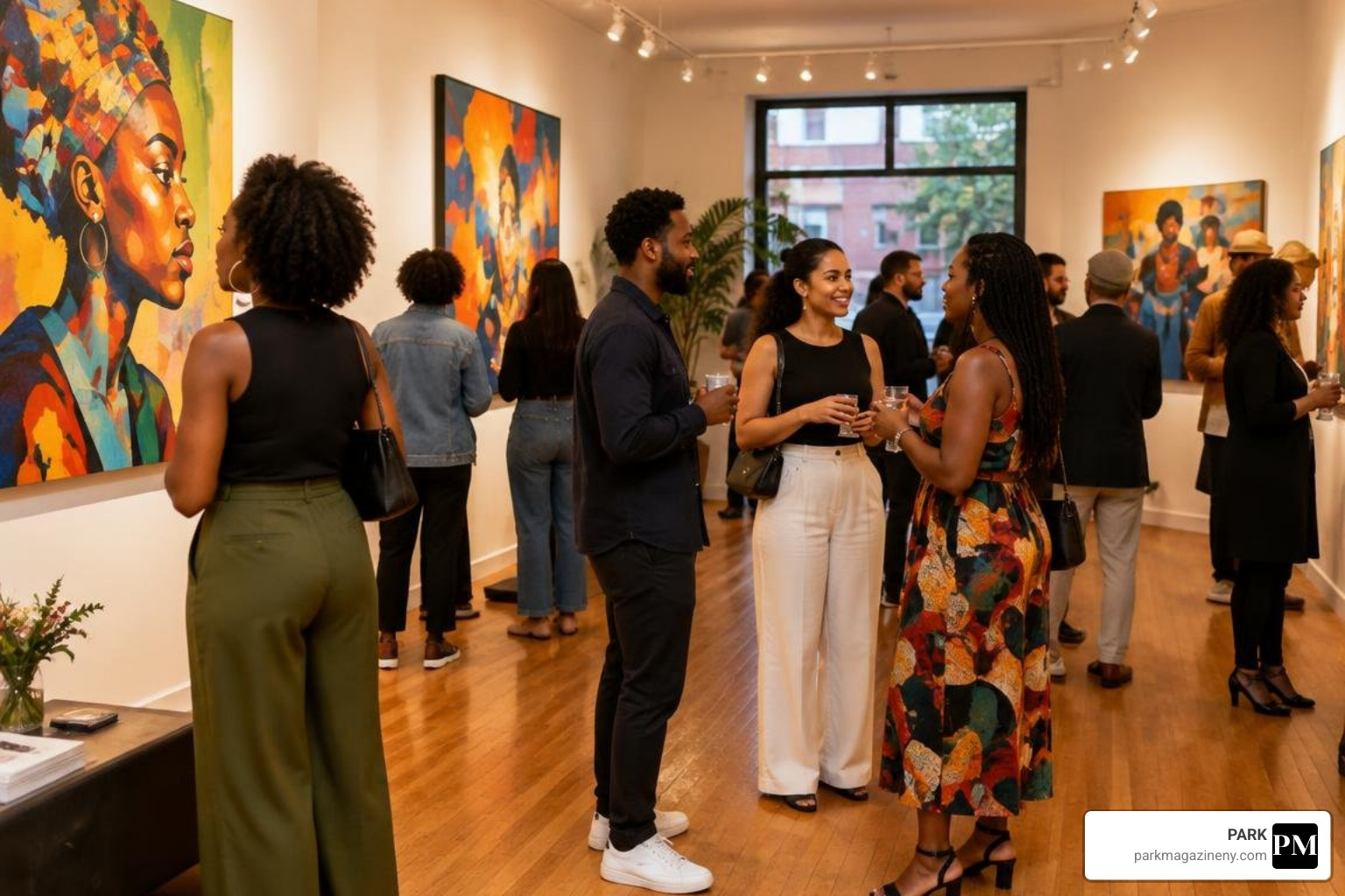 Bedford Stuyvesant art opening Bedford Stuyvesant art opening