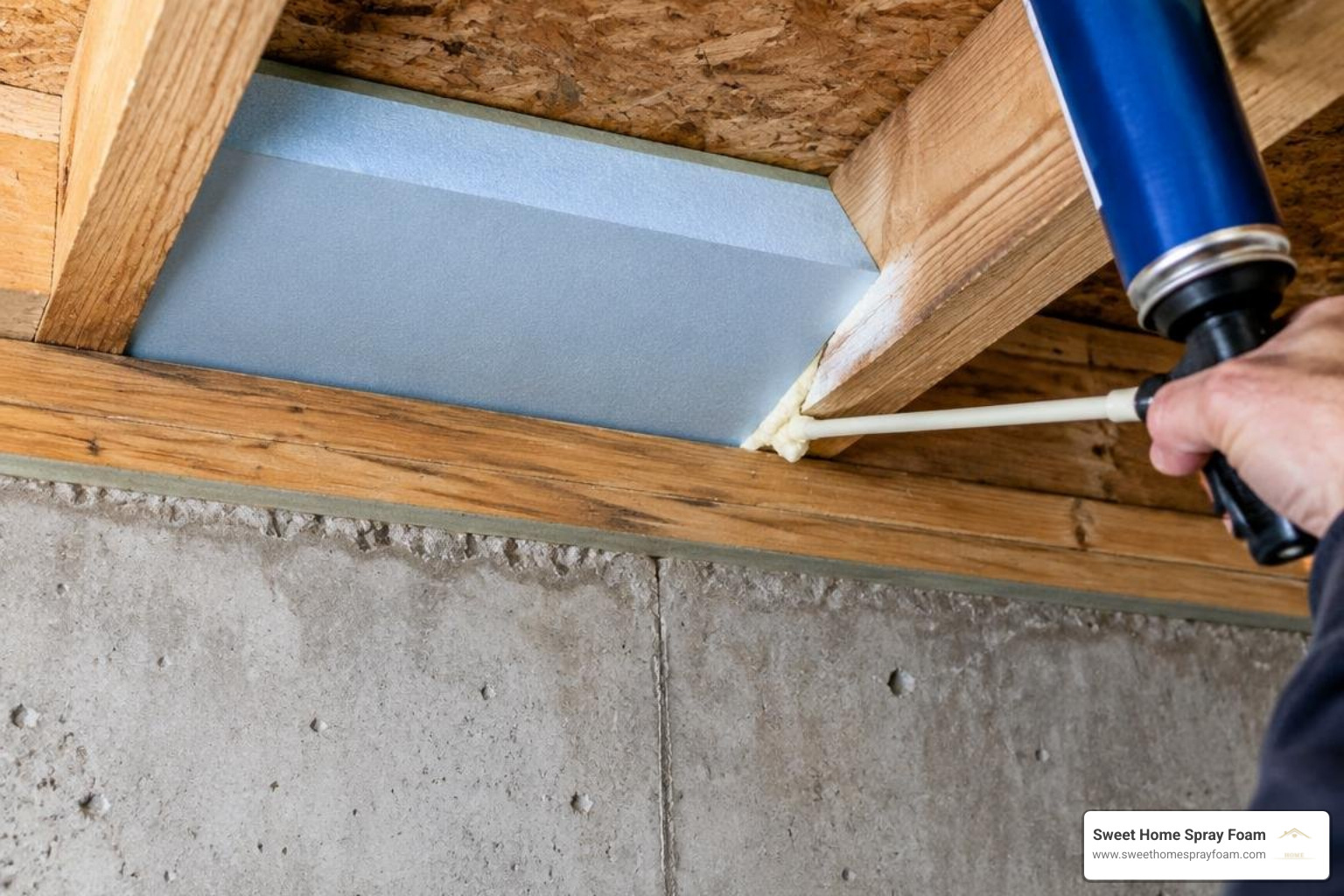 cut-and-cobble rigid foam installation with canned foam sealant cut-and-cobble rigid foam installation with canned foam sealant
