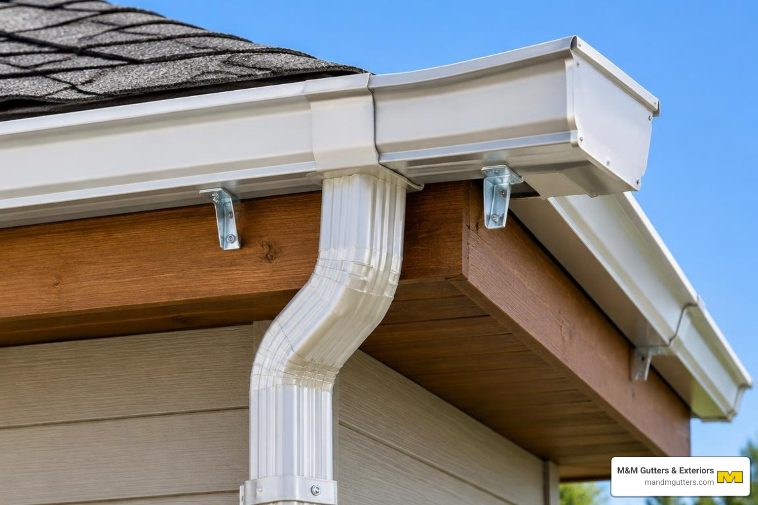 Gutter hardware components downspouts miters end caps and hangers Gutter hardware components downspouts miters end caps and hangers