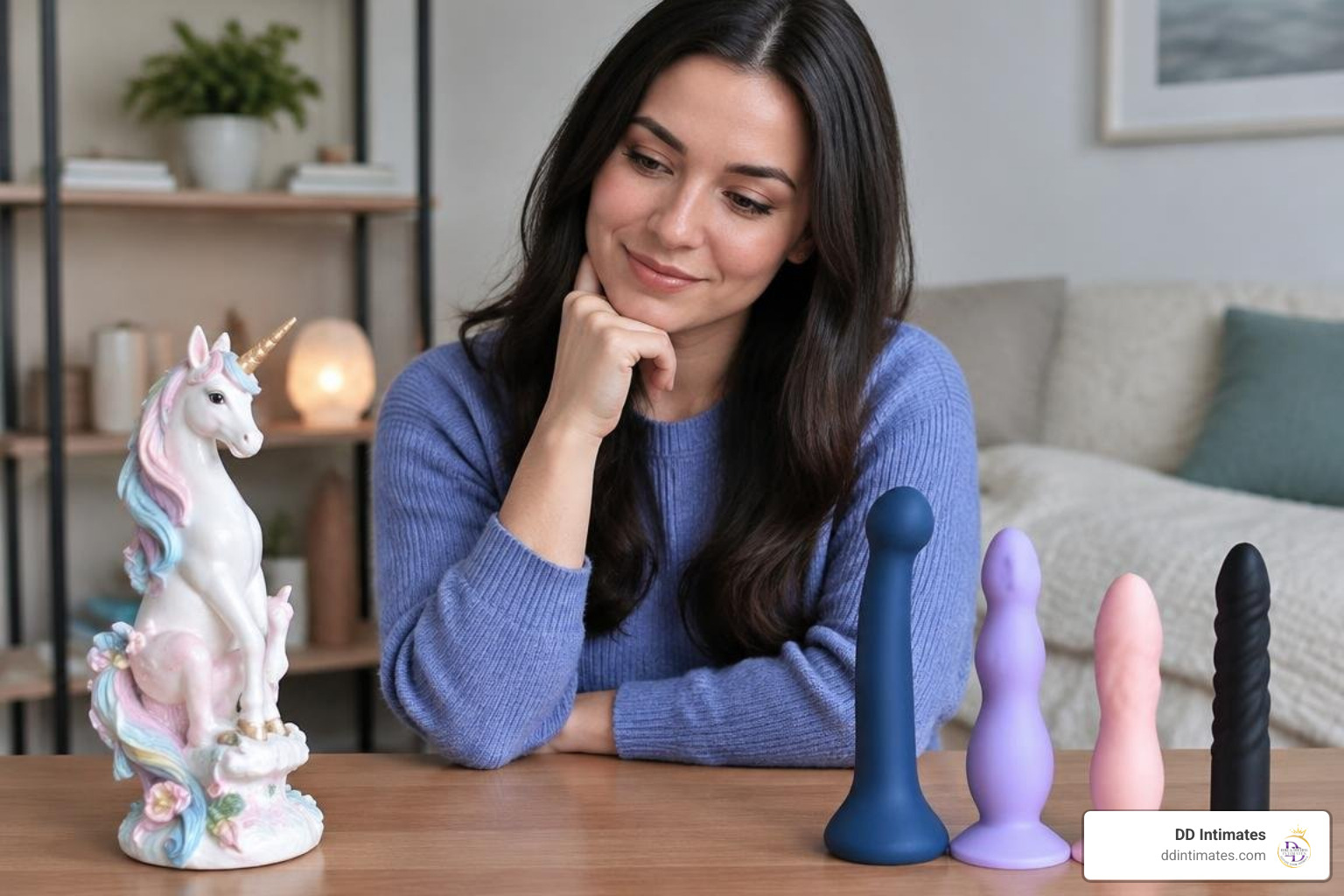 Comparing decorative novelty props with playable fantasy dildos