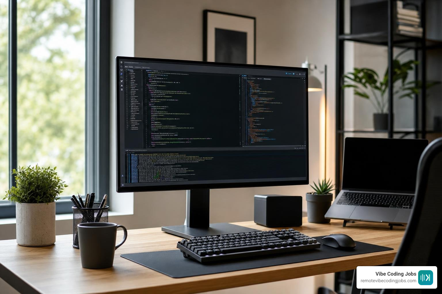 developer workspace highlighting modern AI coding tools and terminal interfaces