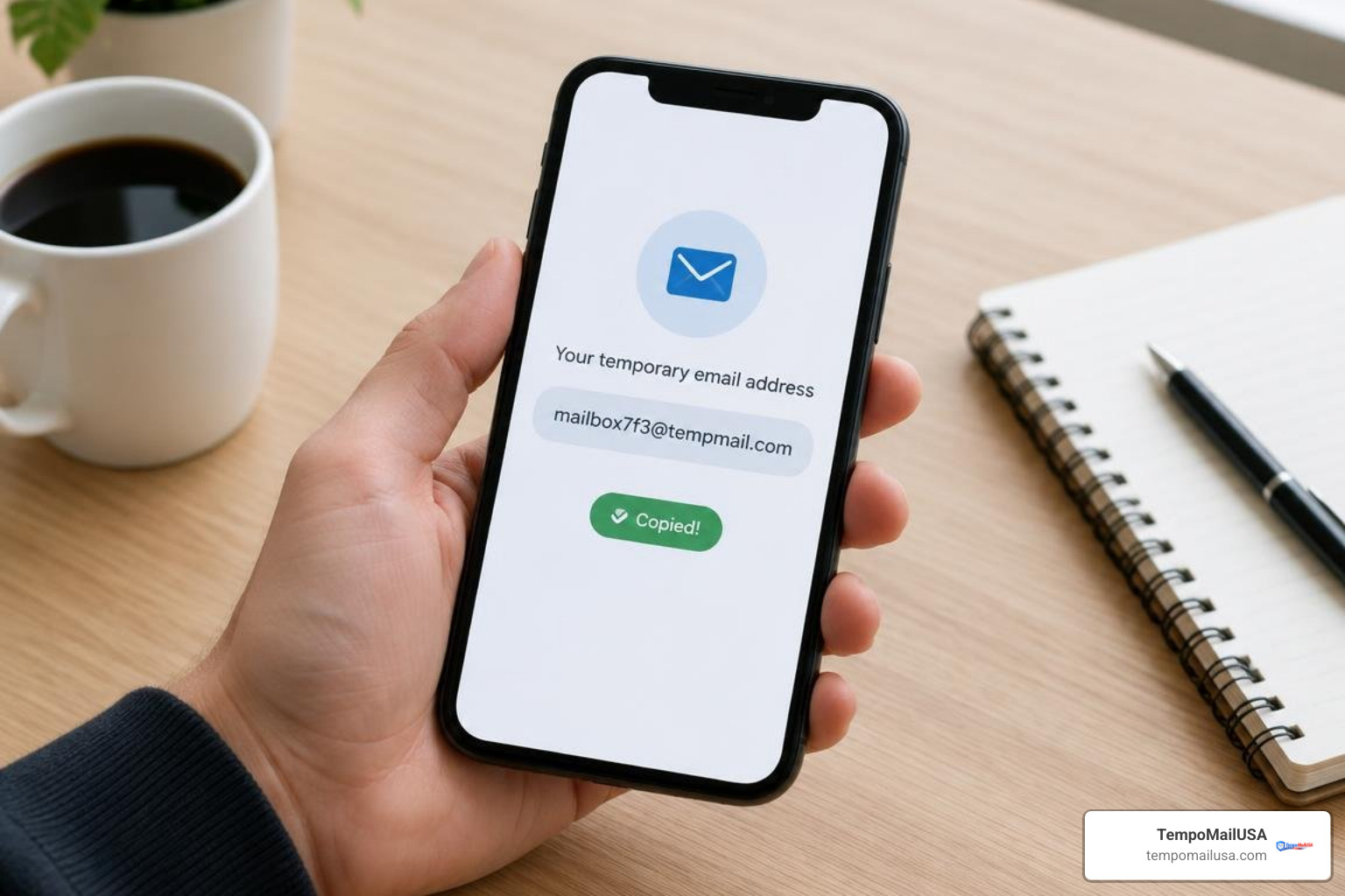 Generating a secure disposable email address