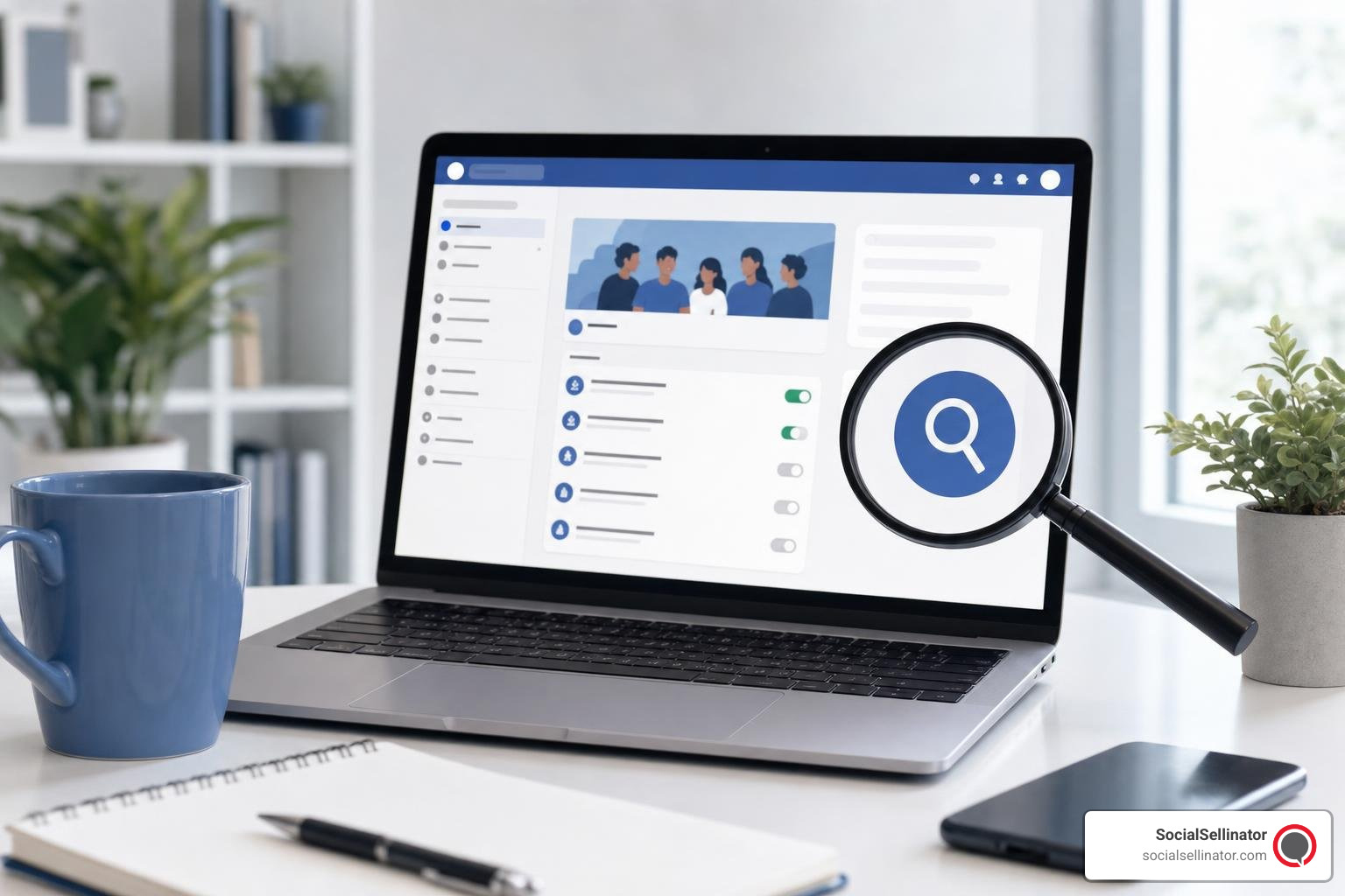 Optimizing Facebook group settings and search discoverability