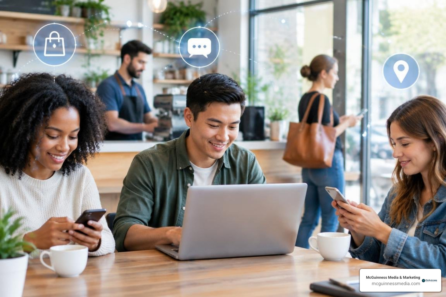 Omnichannel engagement touchpoints orchestrating seamless shopper experiences