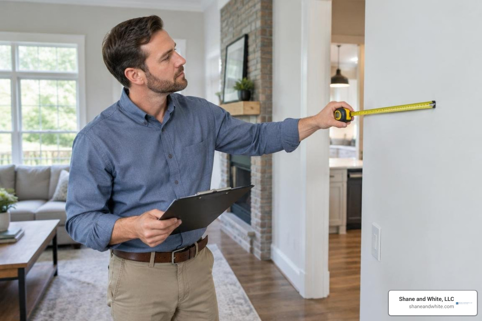 Professional real estate appraisal inspection of a marital residence