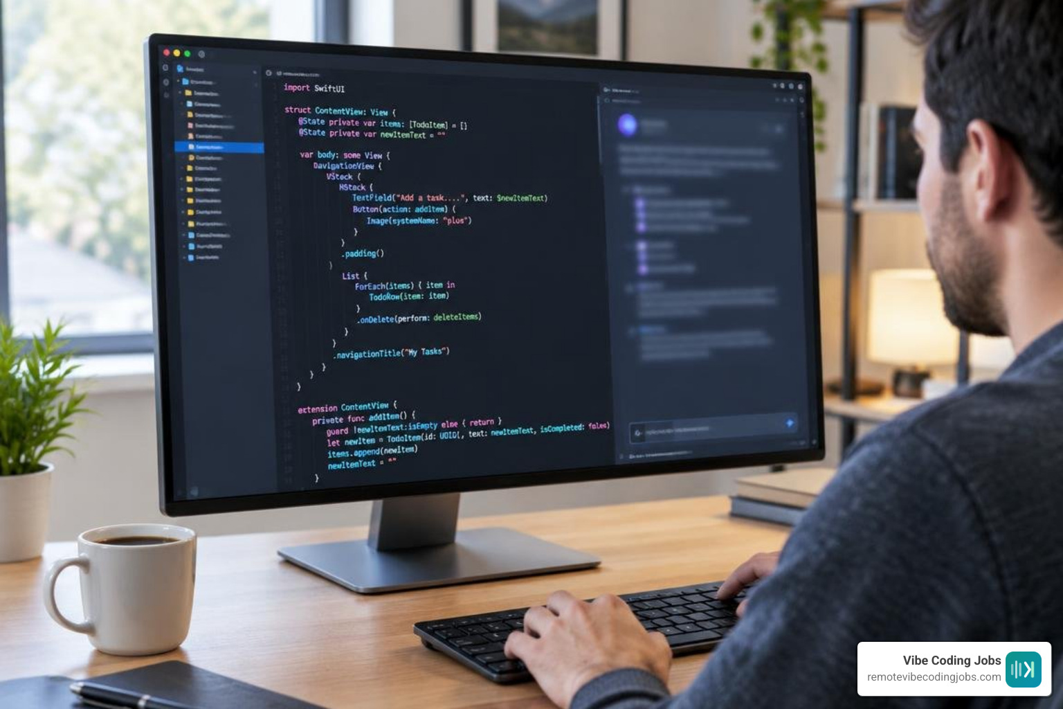 Modern Swift code editor with an AI pair-programming assistant