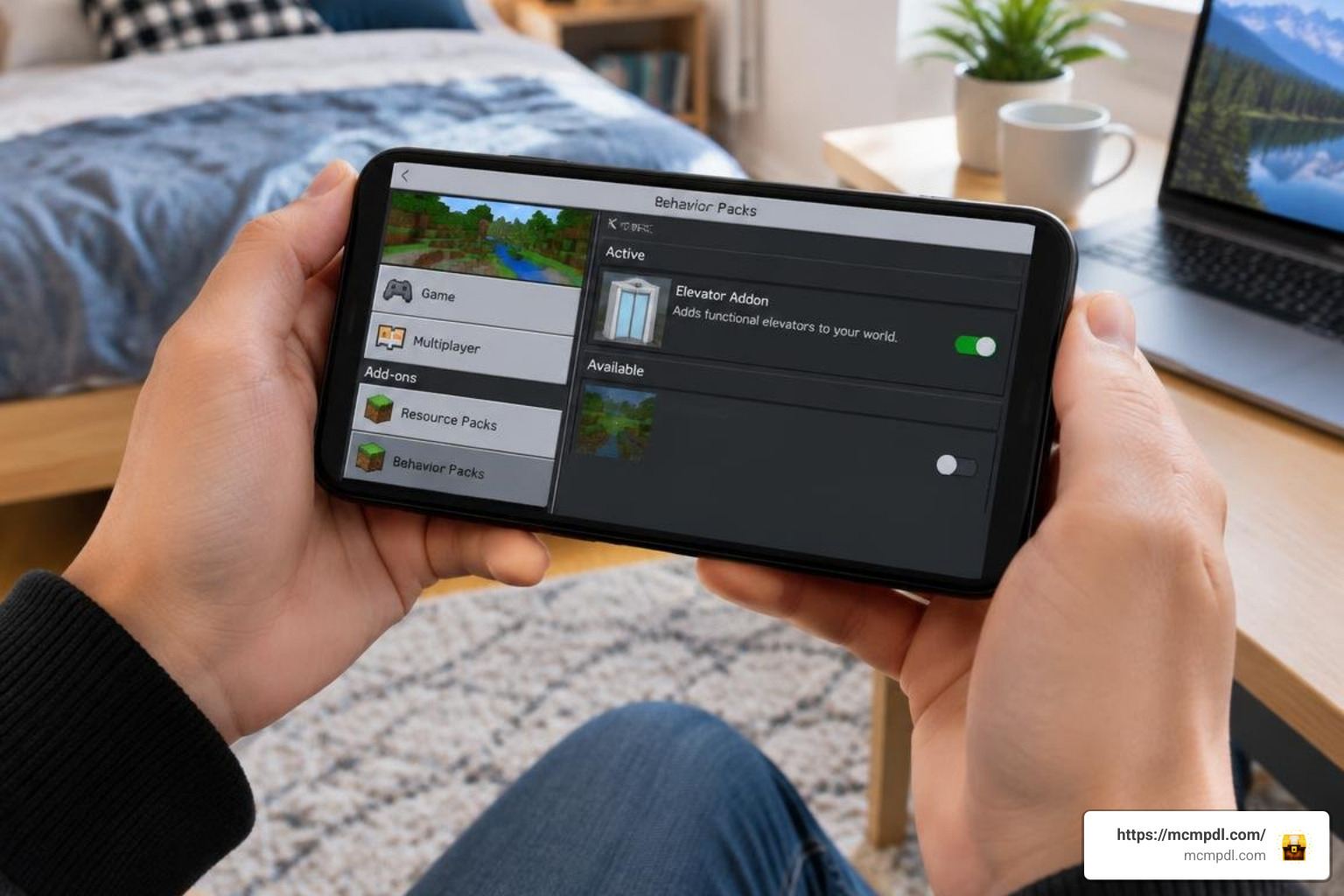 Minecraft Bedrock addon installation and world behavior pack settings Minecraft Bedrock addon installation and world behavior pack settings