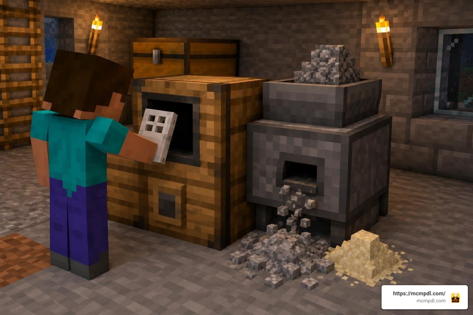 Minecraft Bedrock recycling and uncrafter system Minecraft Bedrock recycling and uncrafter system