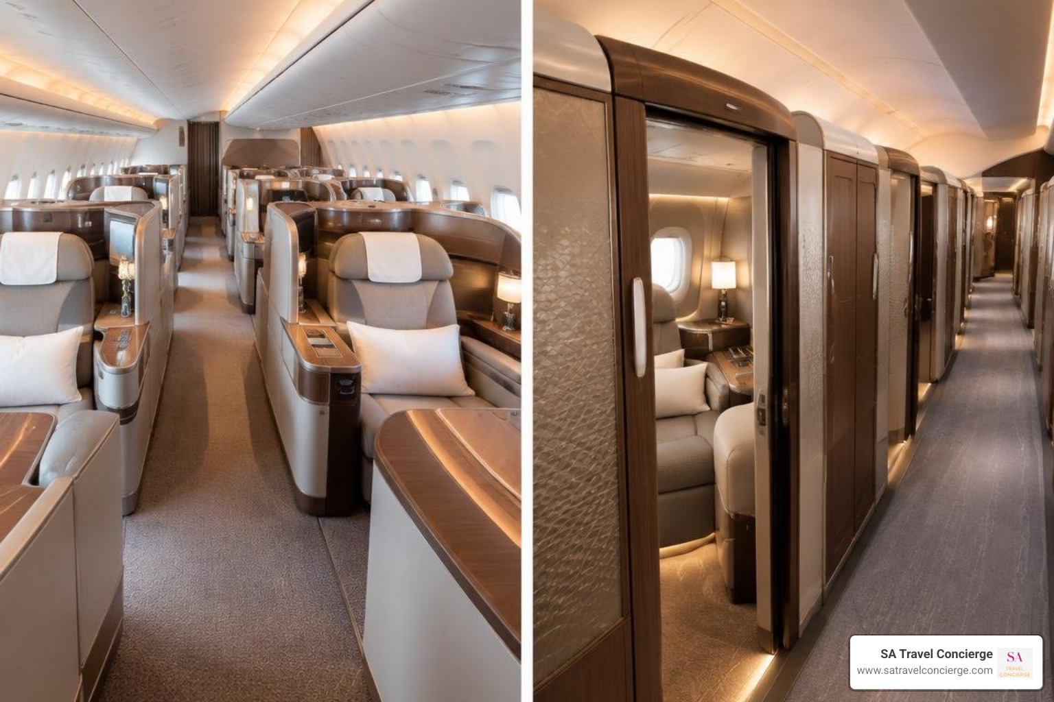Airbus A380 versus Boeing 777 Game Changer cabin interior comparison