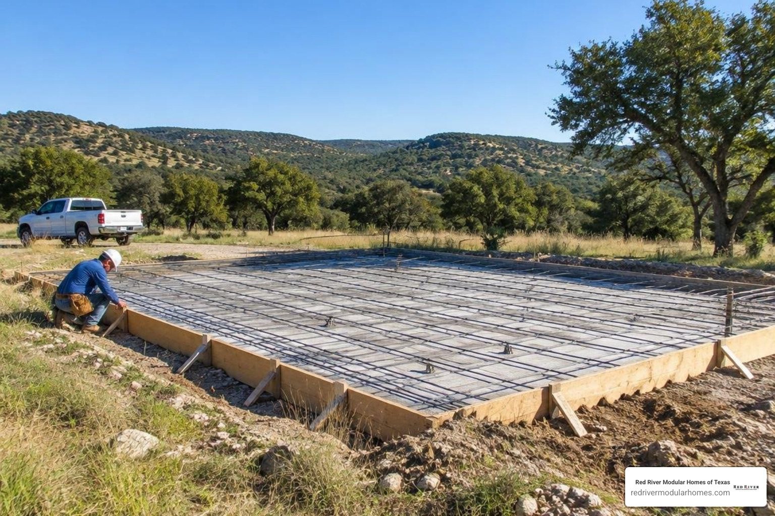 Foundation engineering on Texas Hill Country acreage
