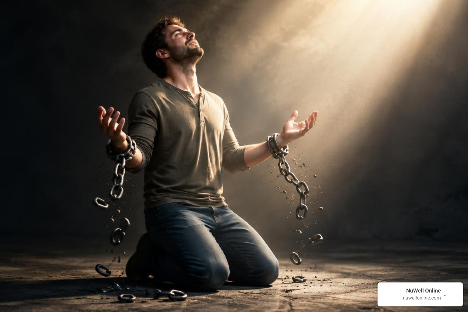 Spiritual repentance breaking strongholds and chains