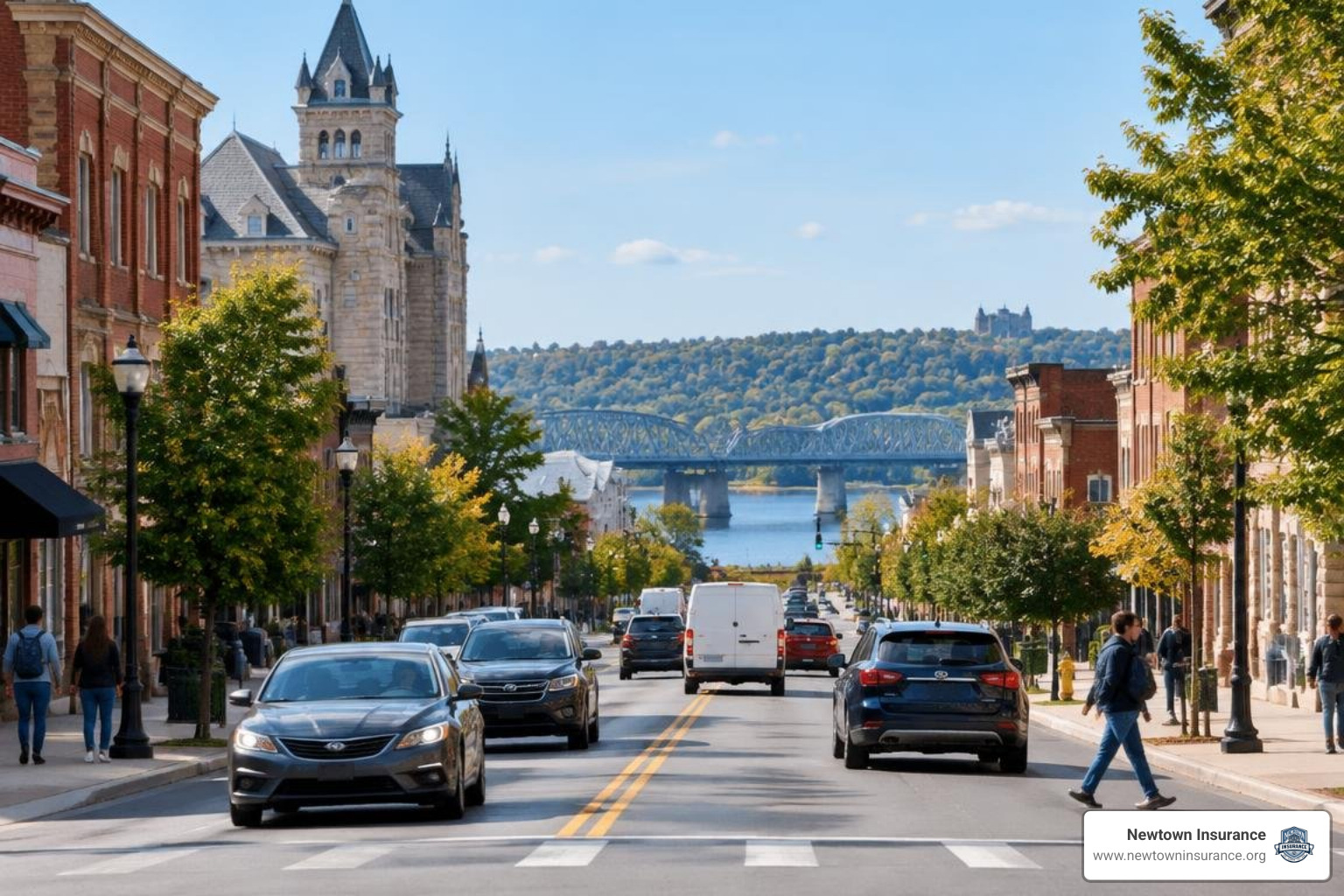 Bethlehem street traffic across Northampton County