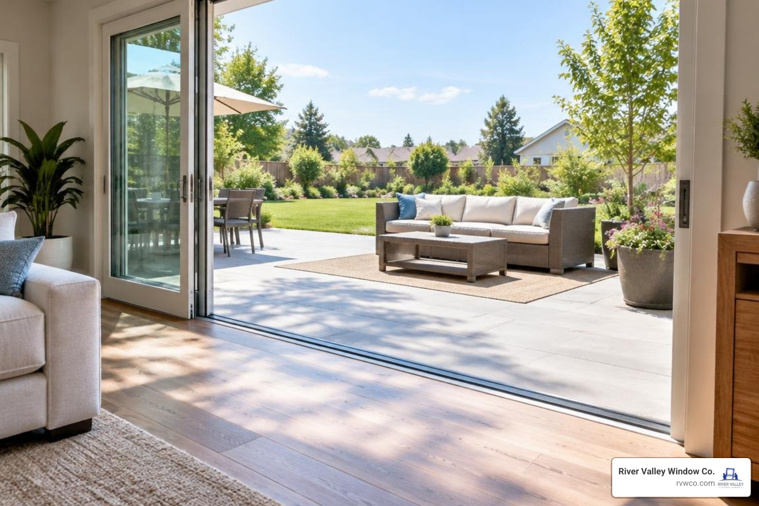 open patio entryway with barrier free threshold open patio entryway with barrier free threshold