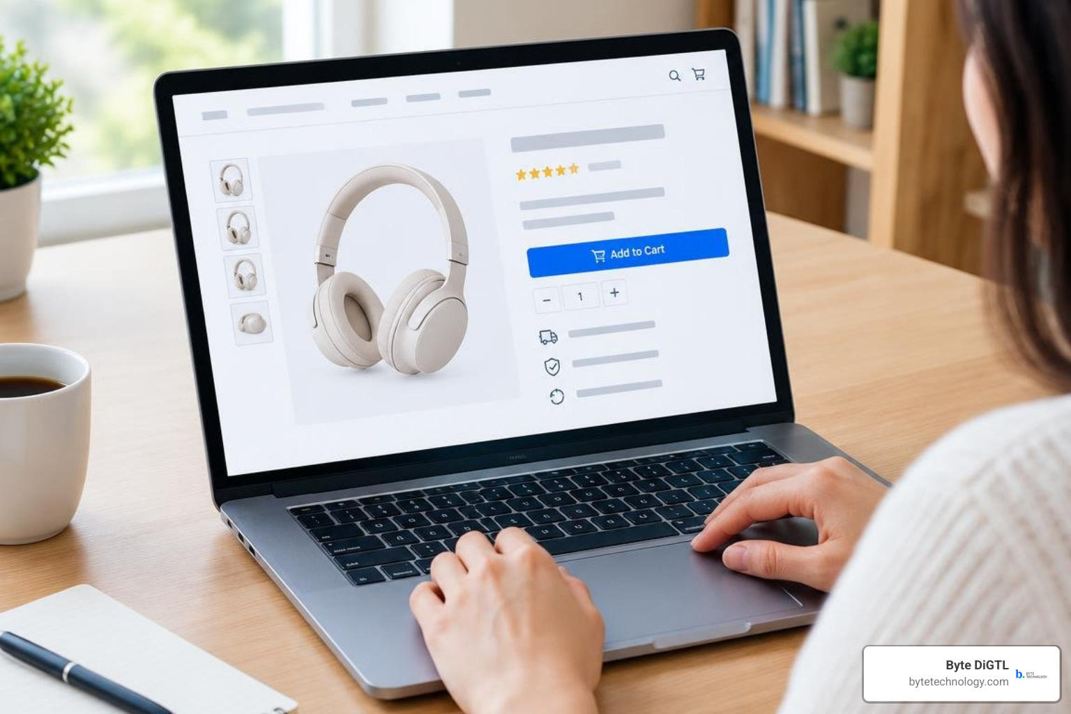 conversion driven product page layout with clear visual hierarchy