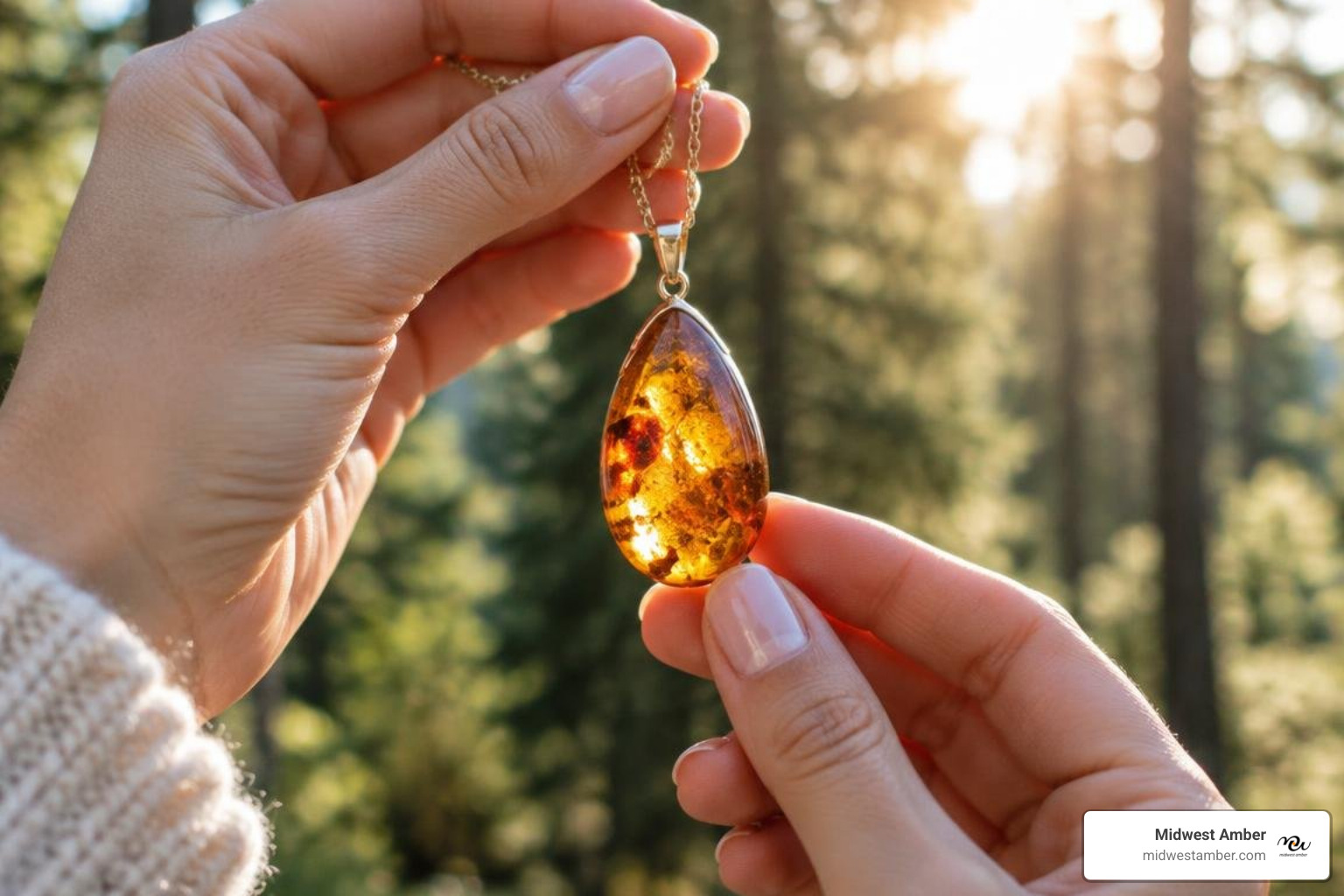Authenticating natural Baltic amber jewelry