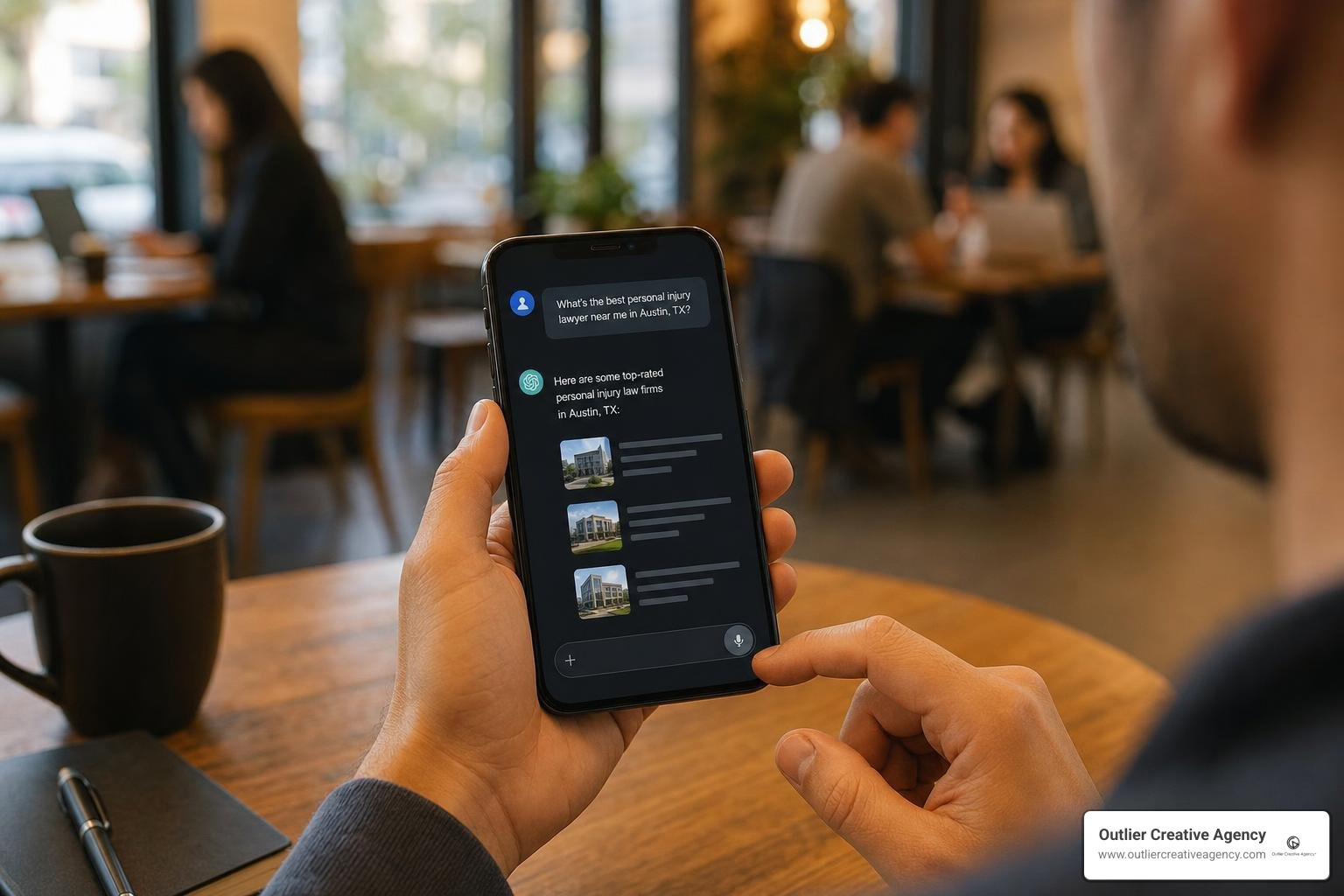 AI search engine local recommendations