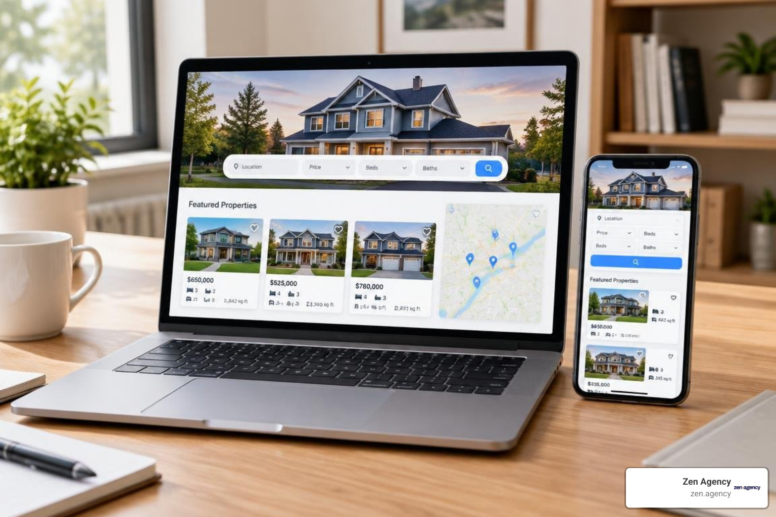 high-converting real estate landing page with interactive home search high-converting real estate landing page with interactive home search