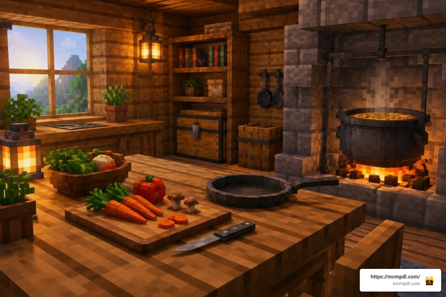Minecraft Bedrock cooking addon Minecraft Bedrock cooking addon