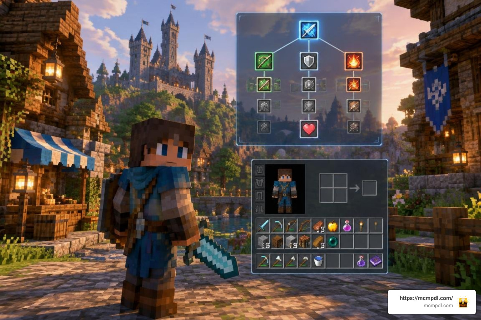 Skill trees and custom UI in Minecraft Bedrock Skill trees and custom UI in Minecraft Bedrock