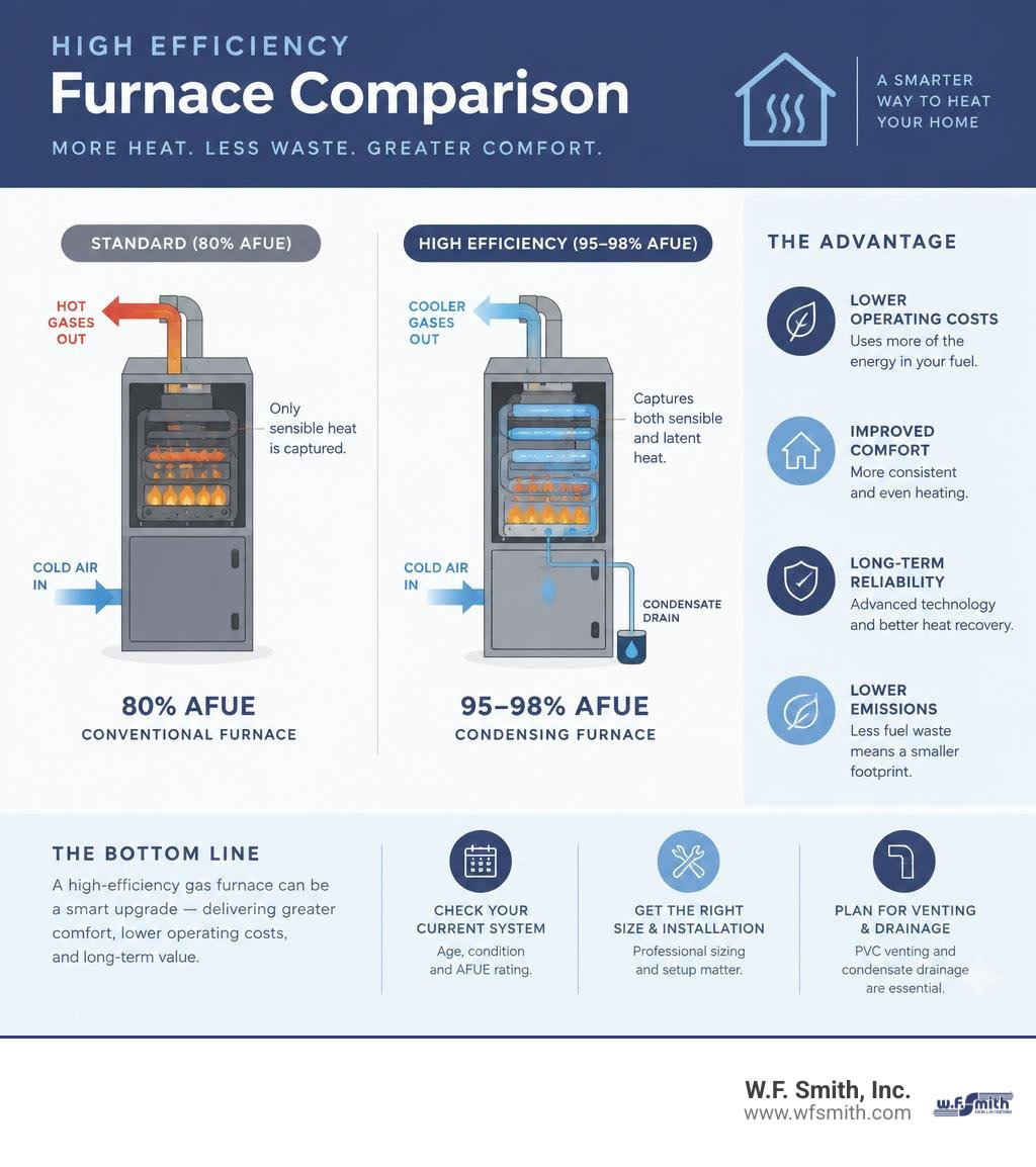 high efficiency furnace comparison infographic infographic high efficiency furnace comparison infographic infographic