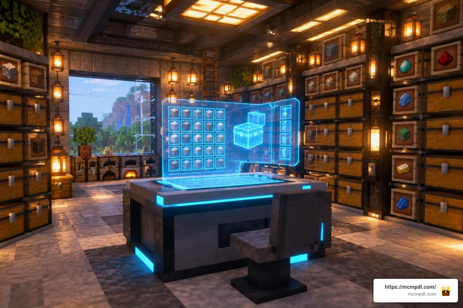 Craftable computer terminal in Minecraft Bedrock Craftable computer terminal in Minecraft Bedrock