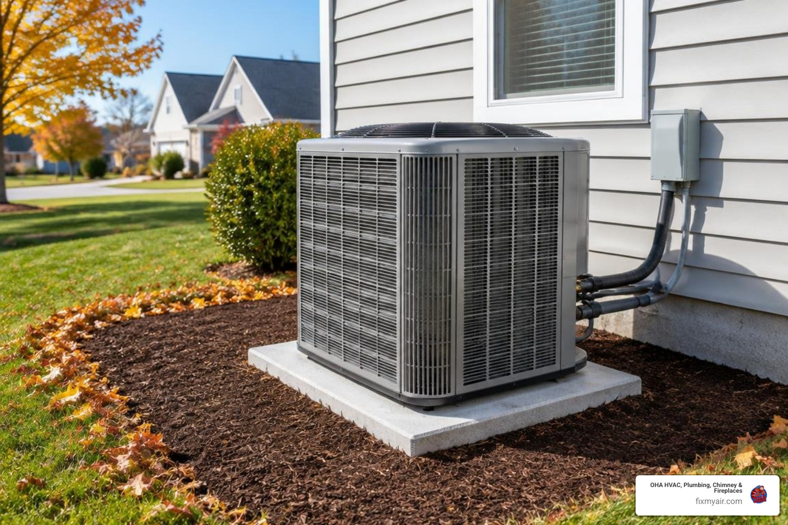 clear two foot perimeter clearance around outdoor heat pump clear two foot perimeter clearance around outdoor heat pump