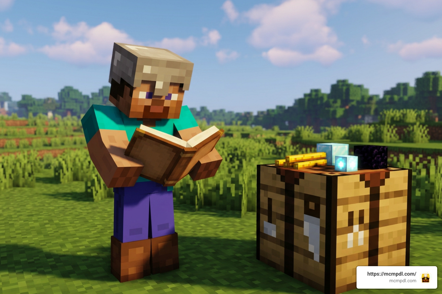 crafting recipes and in-game guidebook interface crafting recipes and in-game guidebook interface