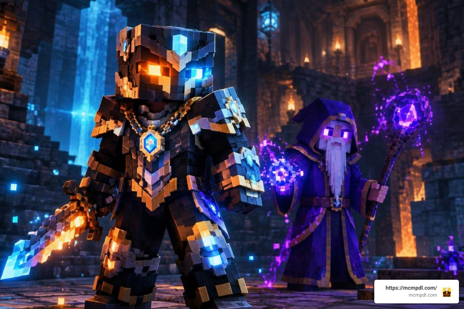 Showcase of Azsilva Armour, elemental masks, and the Mage mob Showcase of Azsilva Armour, elemental masks, and the Mage mob