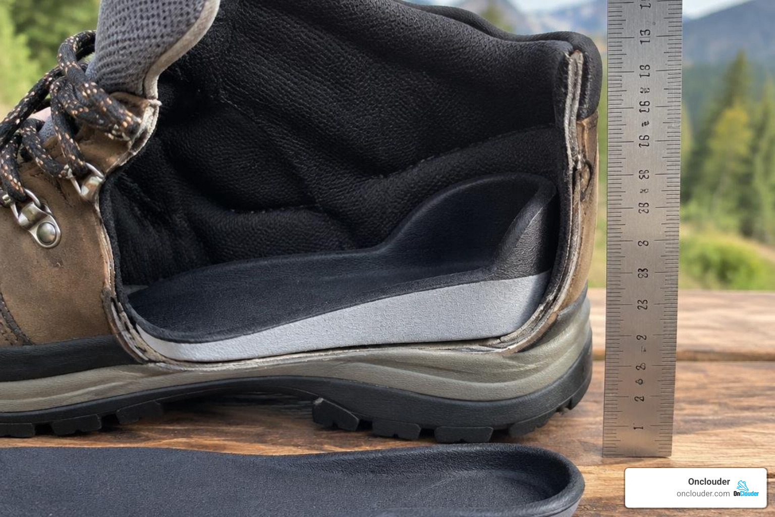 insole stack height and heel pocket fitment diagram insole stack height and heel pocket fitment diagram