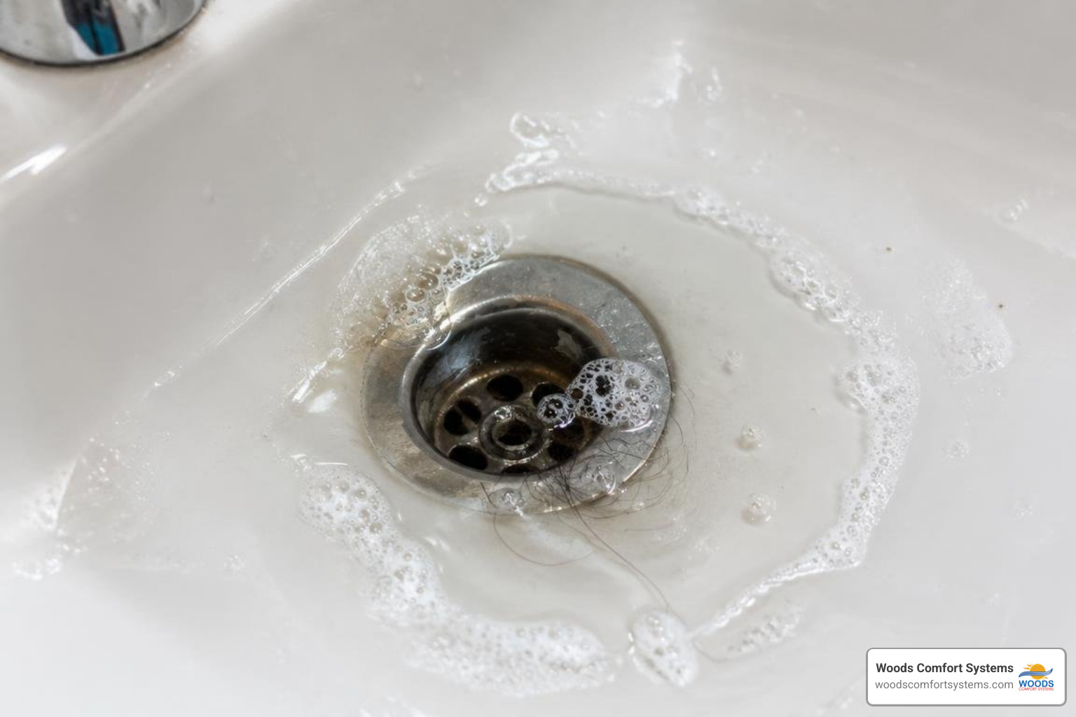 Slow draining bathroom fixture and drainage flow Slow draining bathroom fixture and drainage flow