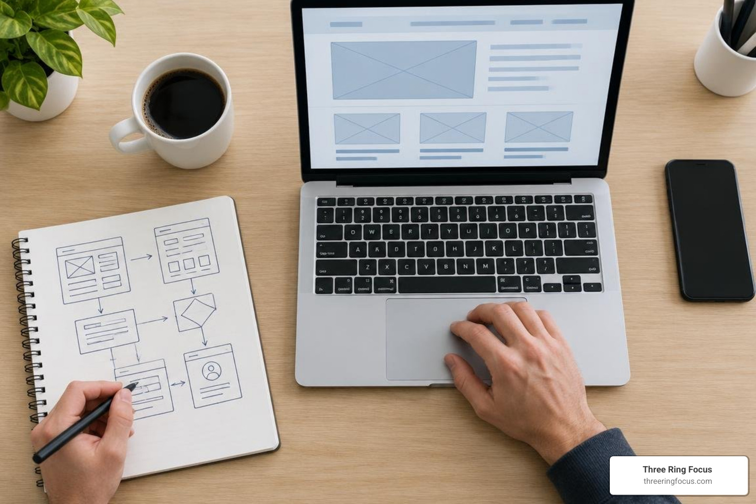 web development workflow from discovery to deployment