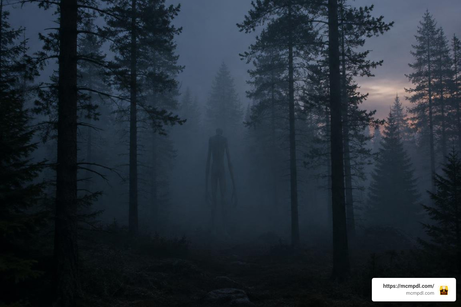 The One Who Watches observing from distant fog The One Who Watches observing from distant fog