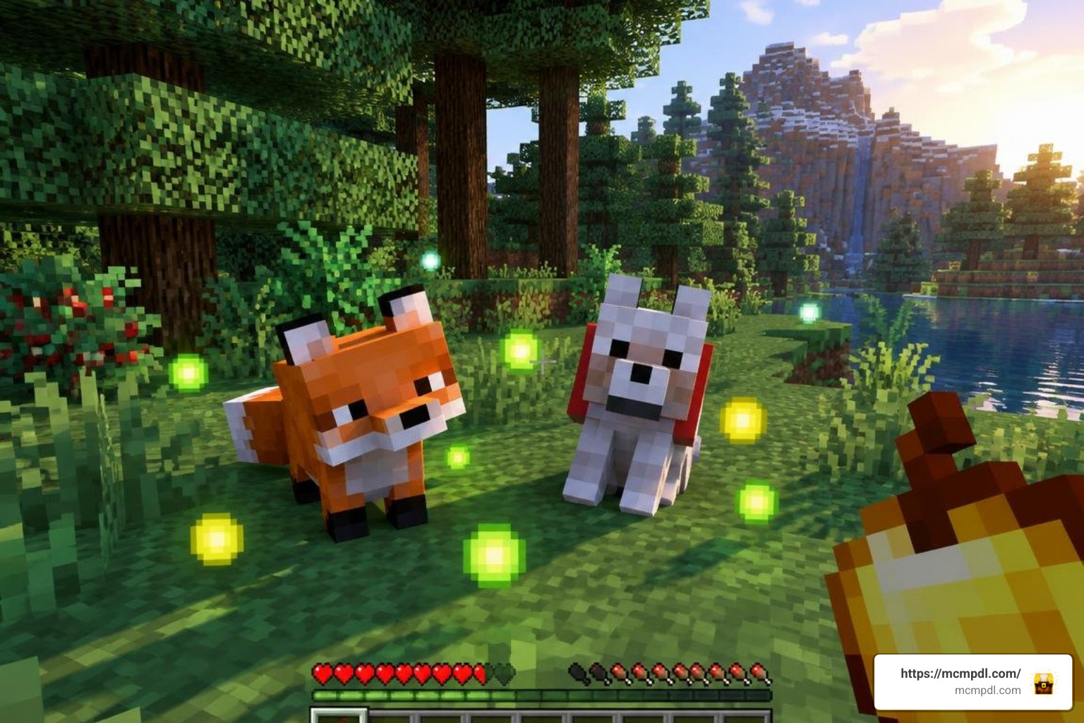 Pet taming and leveling interface in Minecraft Bedrock Pet taming and leveling interface in Minecraft Bedrock