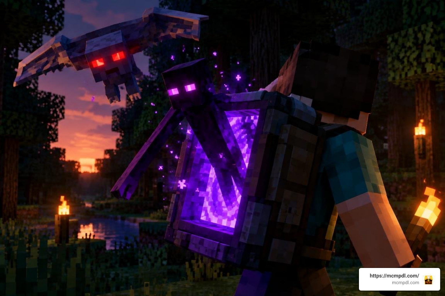 Wearable Nether portal and dimensional mobs Wearable Nether portal and dimensional mobs