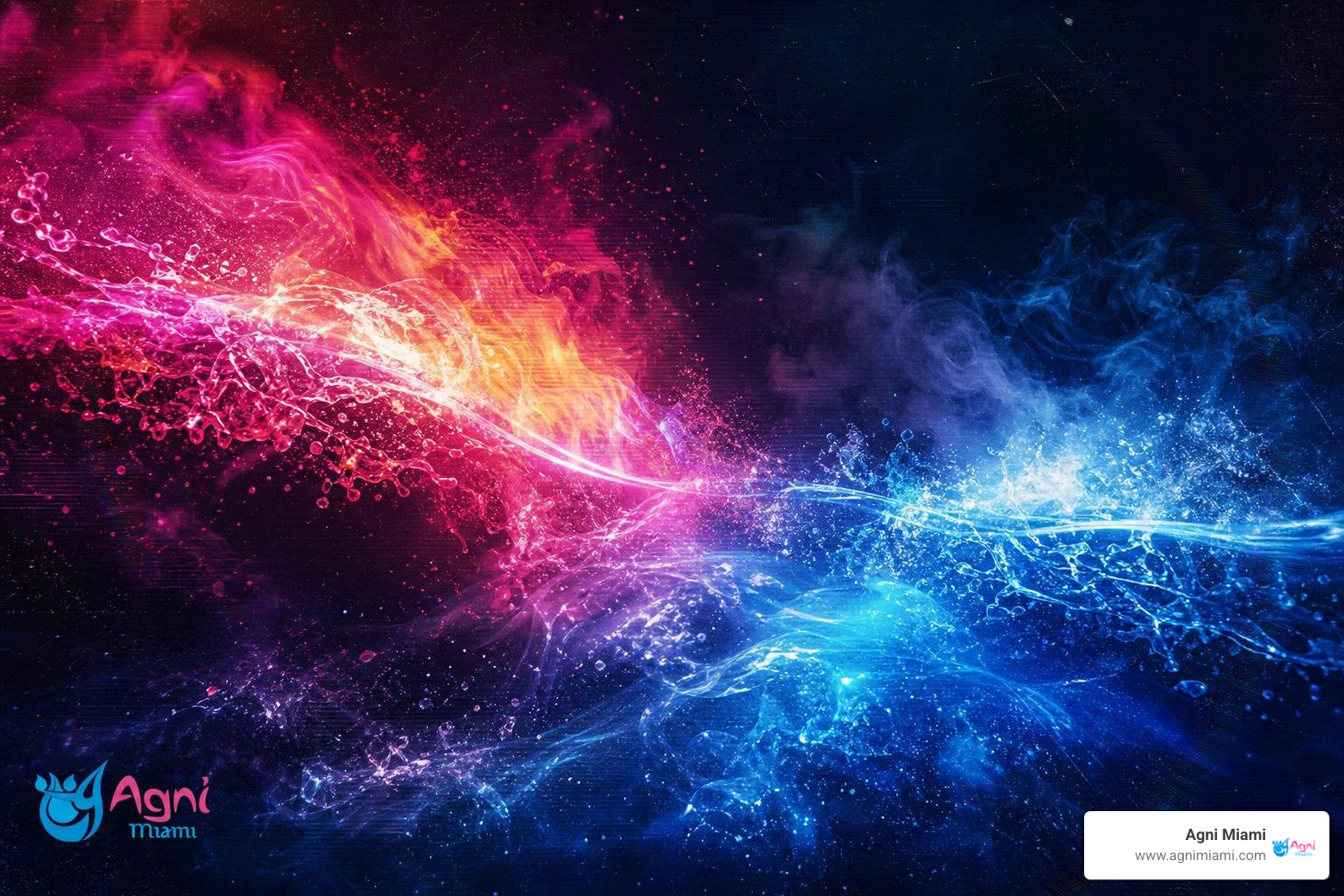 abstract pathways of heat cold and connection for Miami wellness abstract pathways of heat cold and connection for Miami wellness